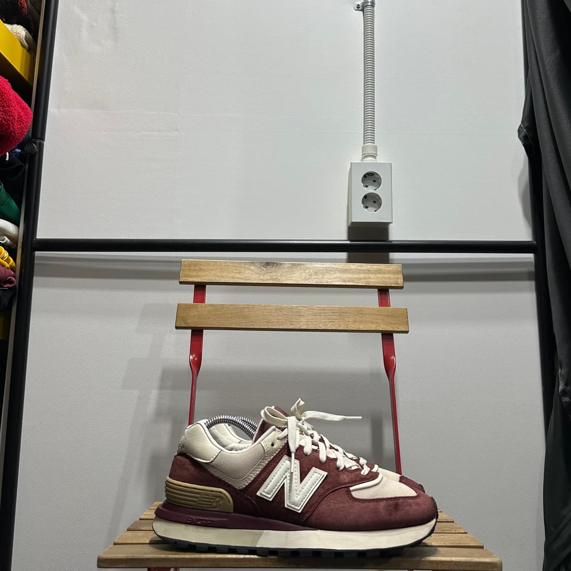 265) 뉴발란스 운동화 남성 남자 신발 574  레거시 버건디 상품이미지1