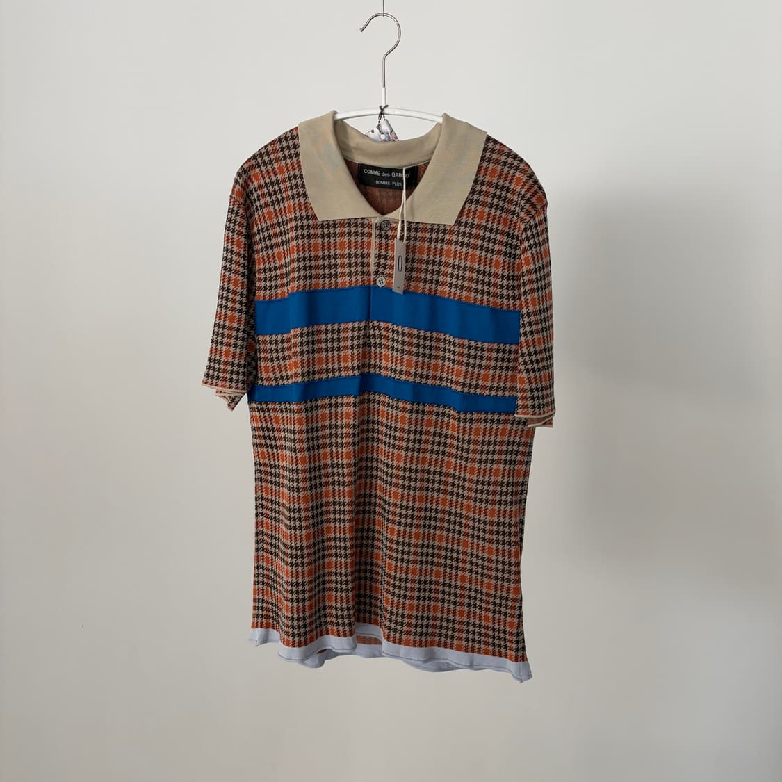 Hound Tooth Docking PK Half T 상품이미지3
