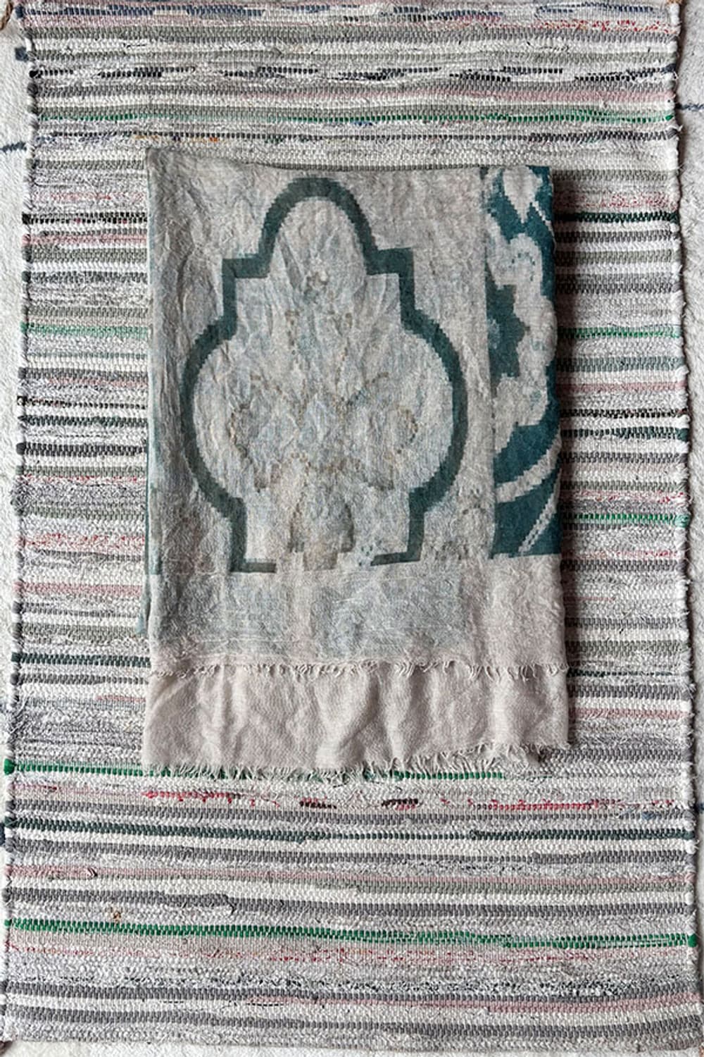 Green Printed Scarf 상품이미지3