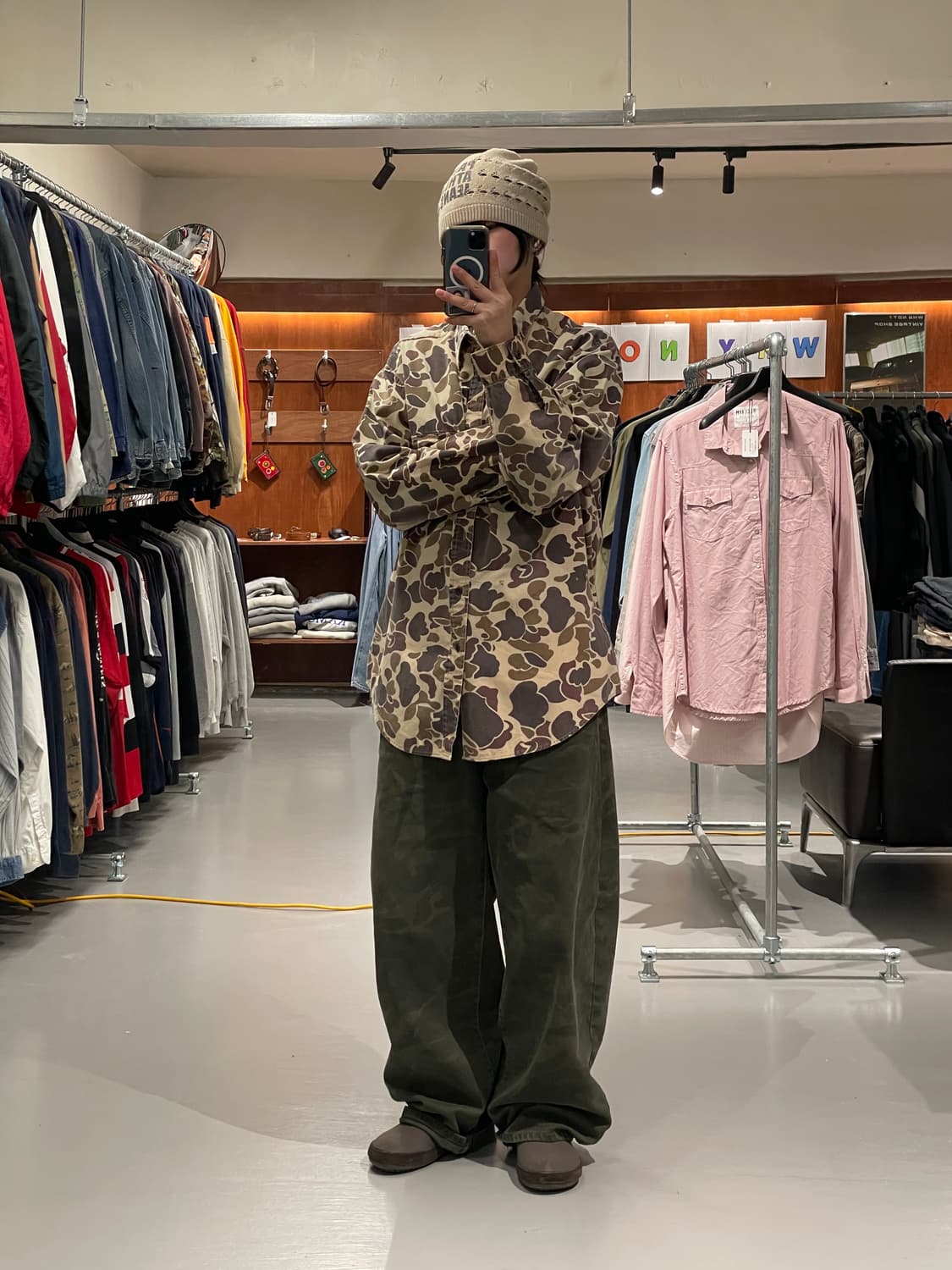 빈티지 덕 카모플라주 셔츠   상품이미지4