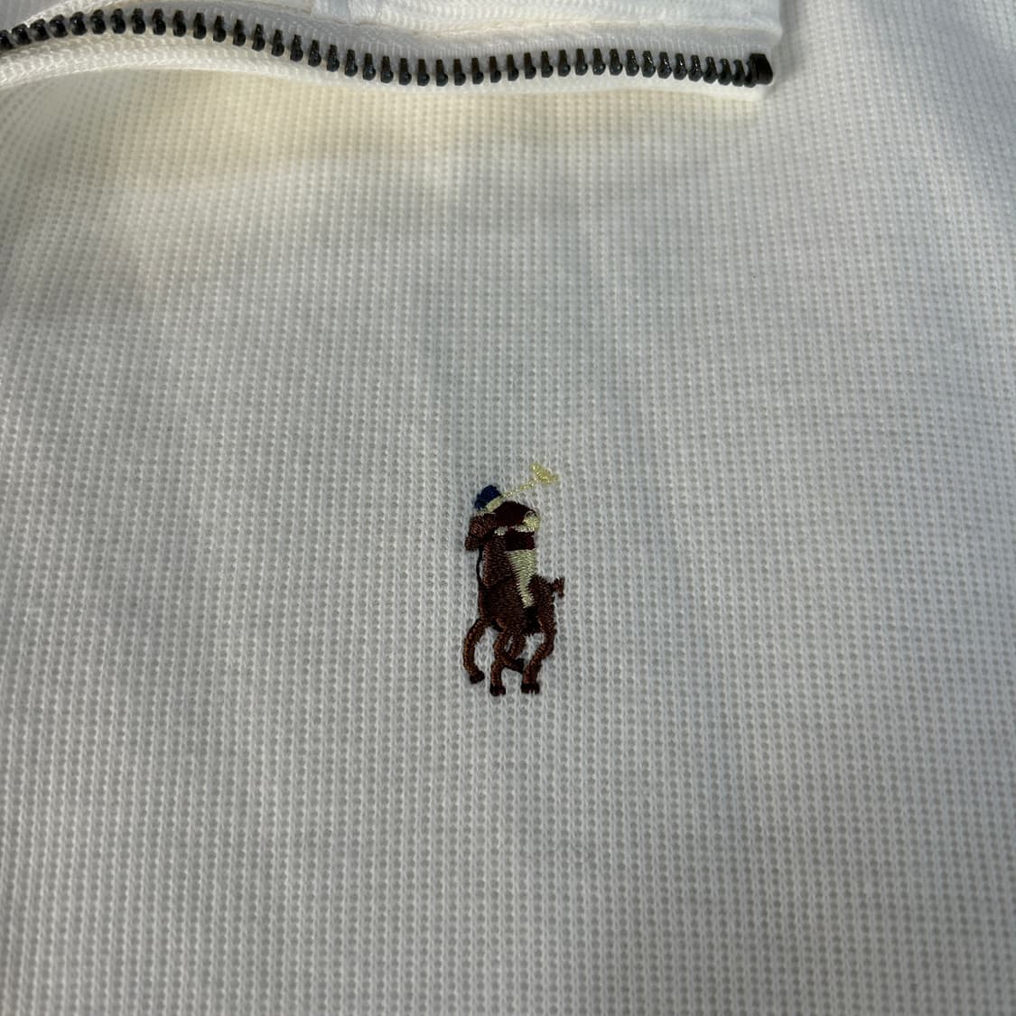 폴로 랄프로렌 화이트 하프집업  상품이미지3