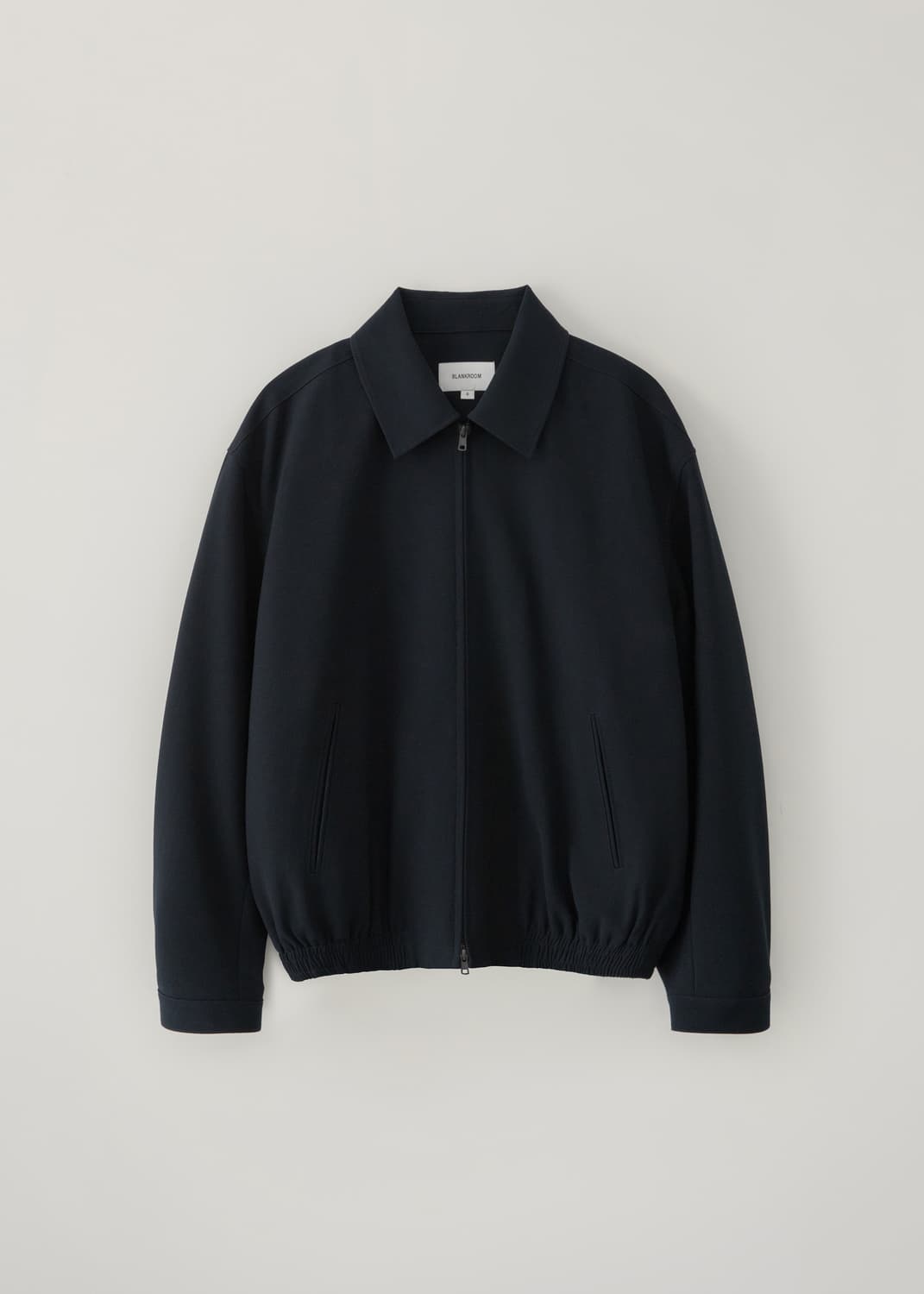 (3) 블랭크룸 니트 블루종 네이비 상품이미지1