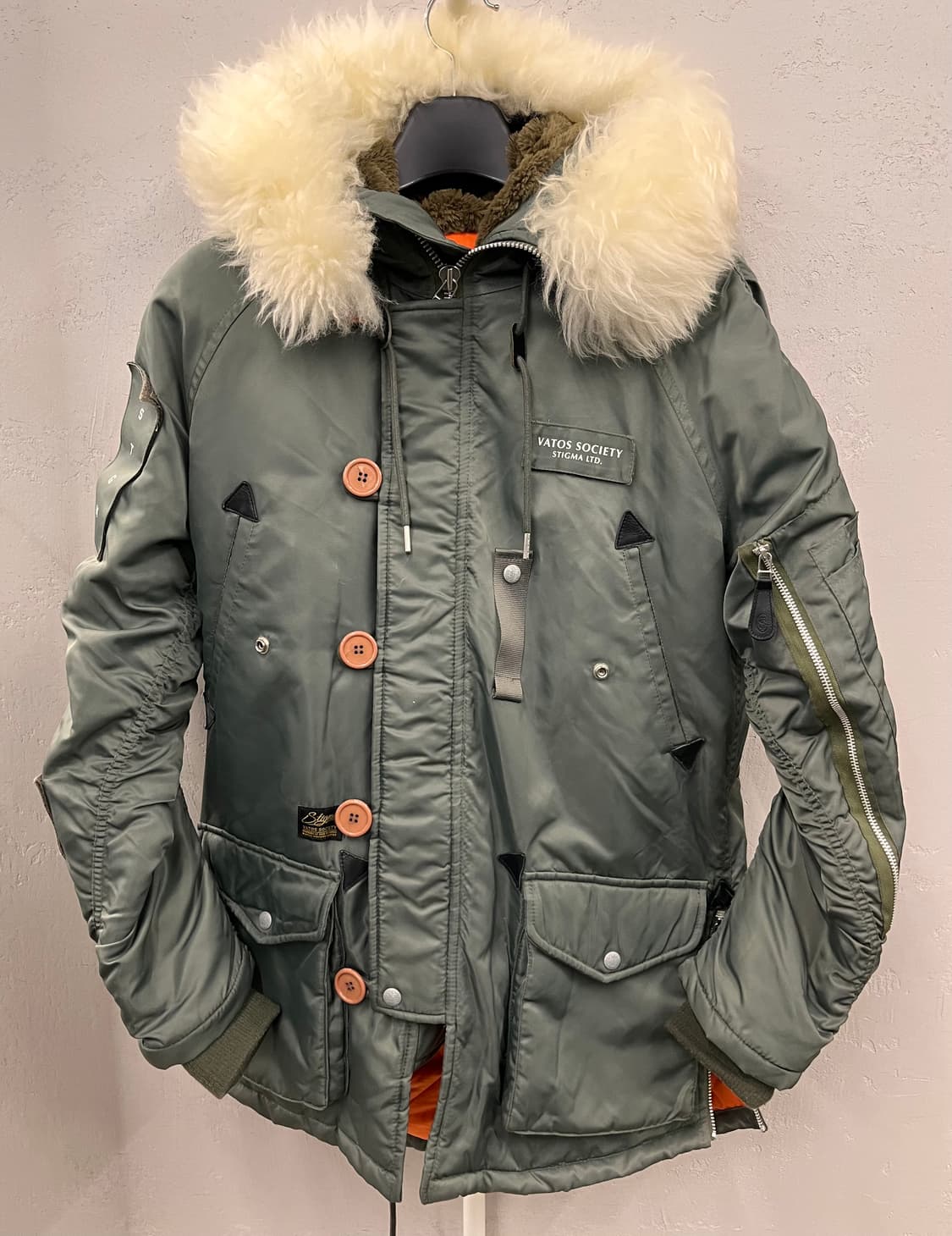 스티그마 바토스 소사이어티 N-3B 항공점퍼 M 상품이미지1