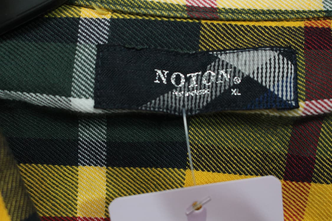 143. NOTON 남자 체크 긴팔셔츠 상품이미지6