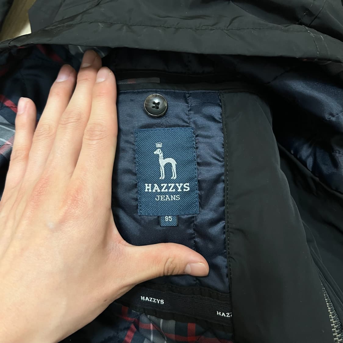 헤지스 남성 클래식 유틸리티 집업 자켓 M/95  상품이미지6