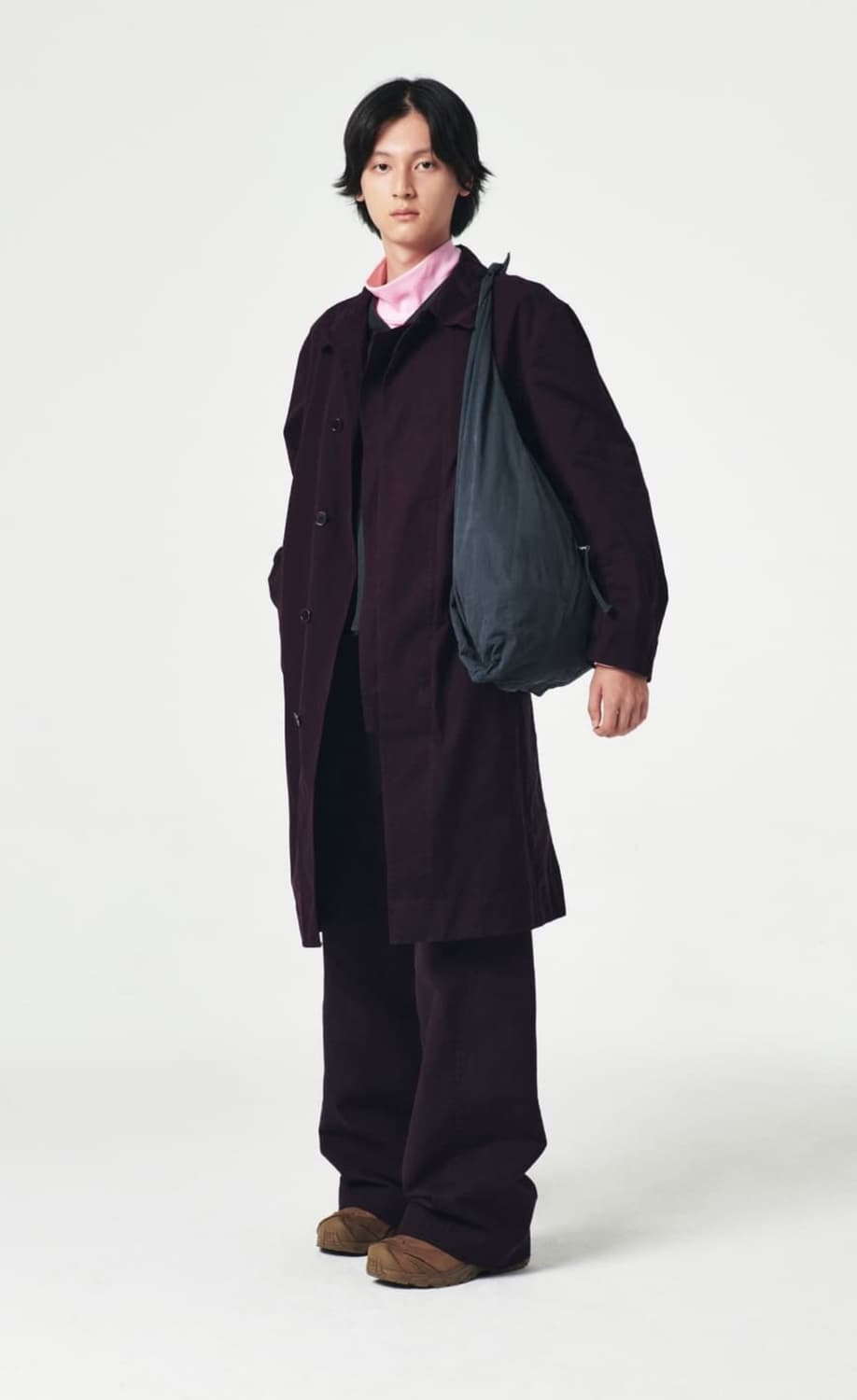 누마레 EE 가먼트 코트 자켓 와인  상품이미지1