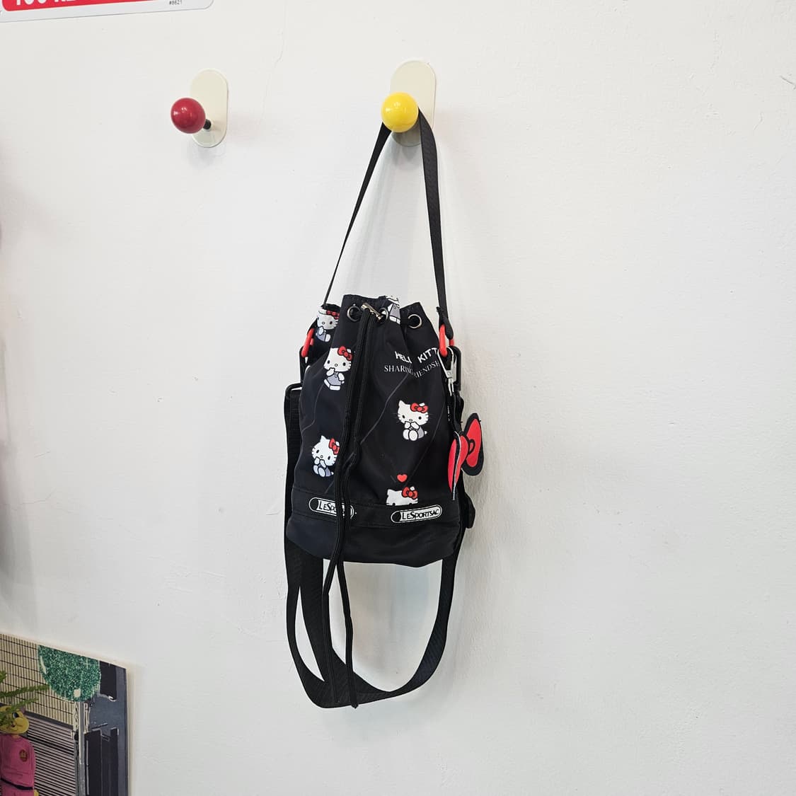 레스포색 헬로키티 버킷백 복조리백 상품이미지1