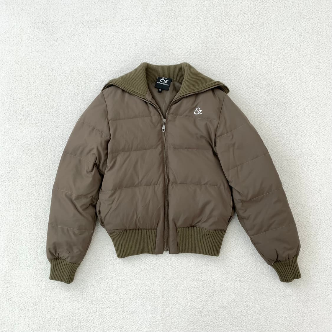 핑키앤다이안 딥카키 갸루 패딩 상품이미지1