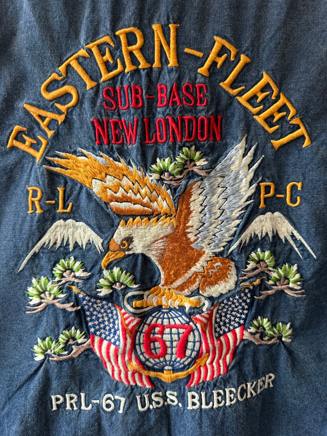 폴로랄프로렌 인디고 데님 정글퍼티그 자켓 L 상품이미지7