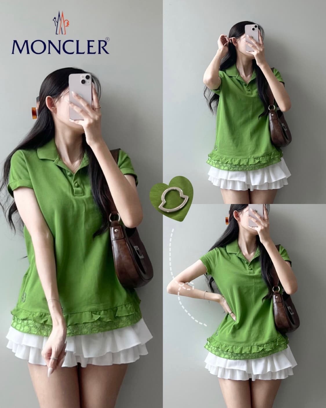 몽클레어 반팔 카라티 상품이미지1