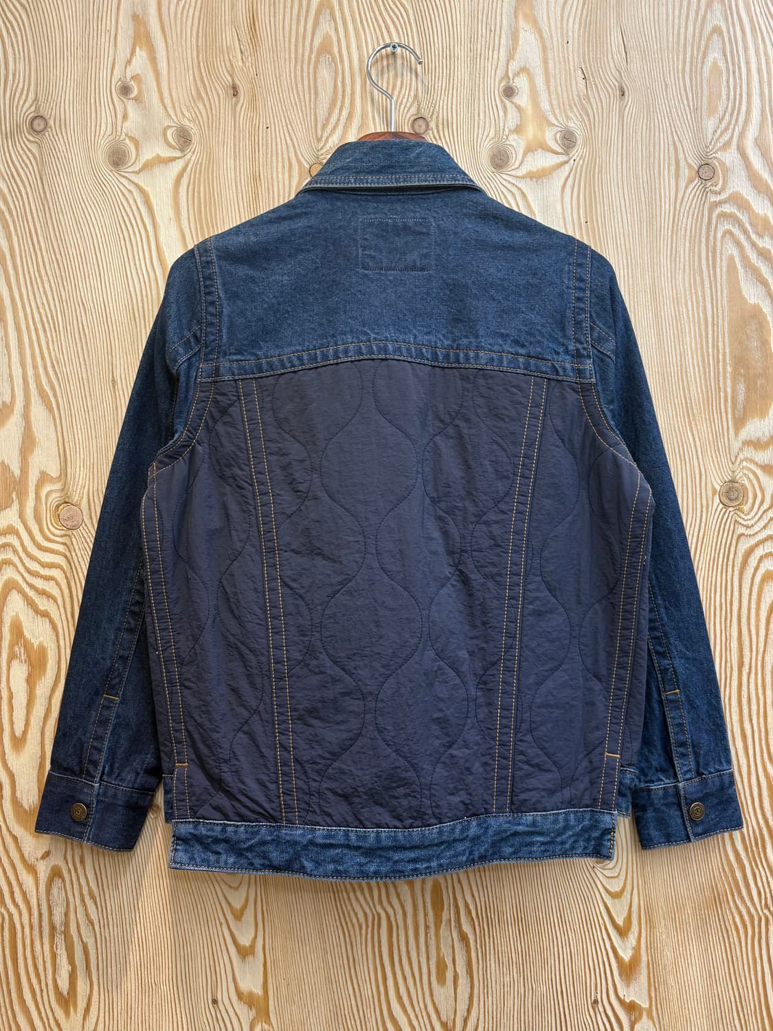 22FW 트루릴리젼 나일론 데님 믹스 자켓 상품이미지2