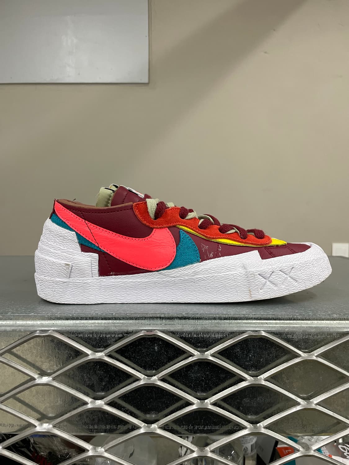 나이키 X 사카이 X 카우스 로우 팀 레드 255 상품이미지4