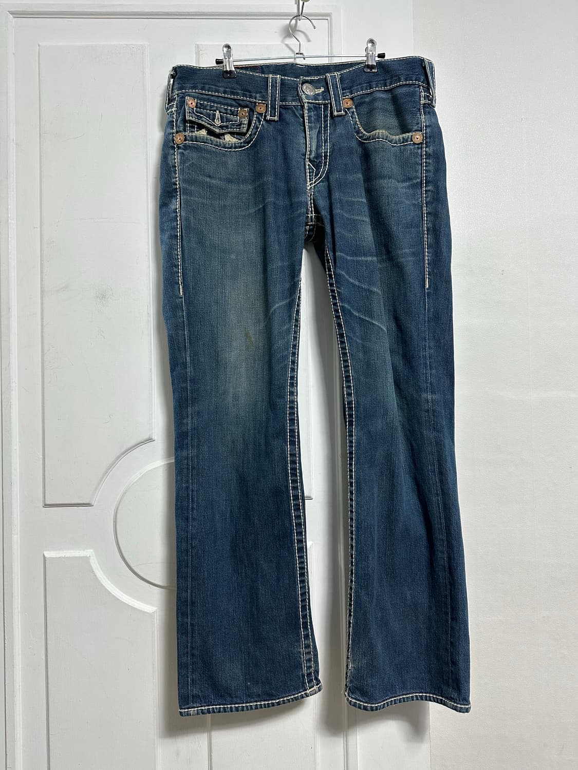 트루릴리전 스티치 데님 팬츠 상품이미지1