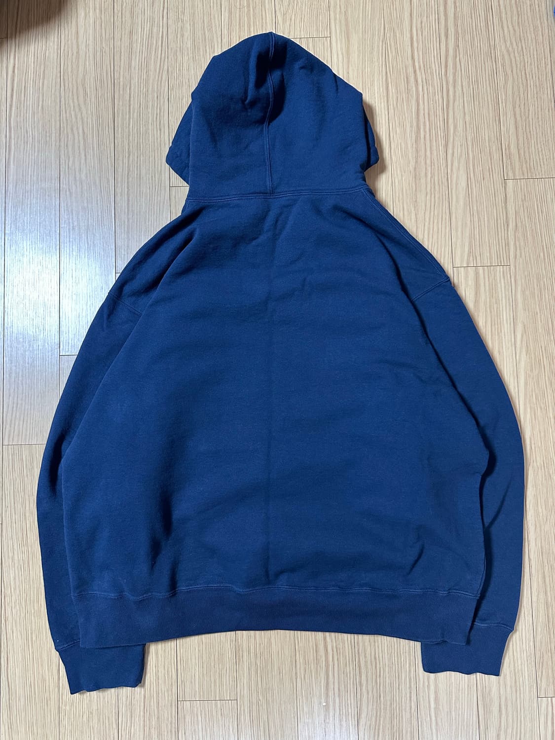 슈프림 스몰 박스 후드 스웨트셔츠 네이비  상품이미지4