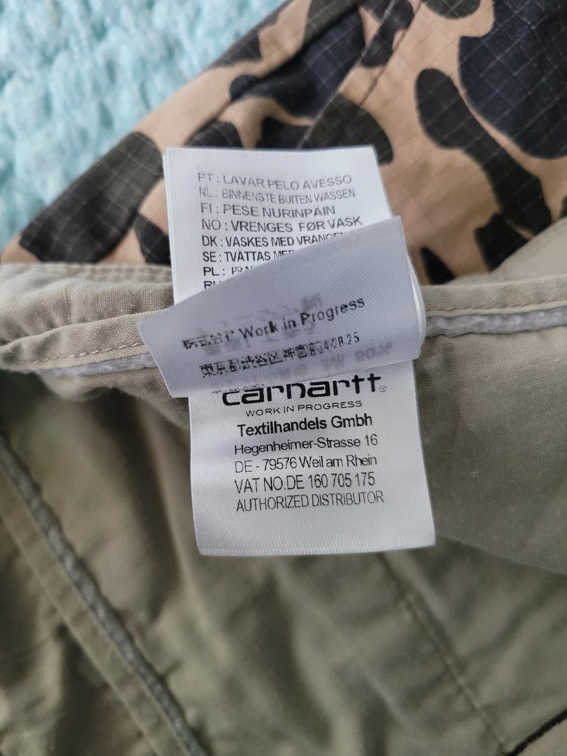 칼하트 Carhartt. 카모플라쥬 마샬 조거팬츠 L 37사이즈 상품이미지6