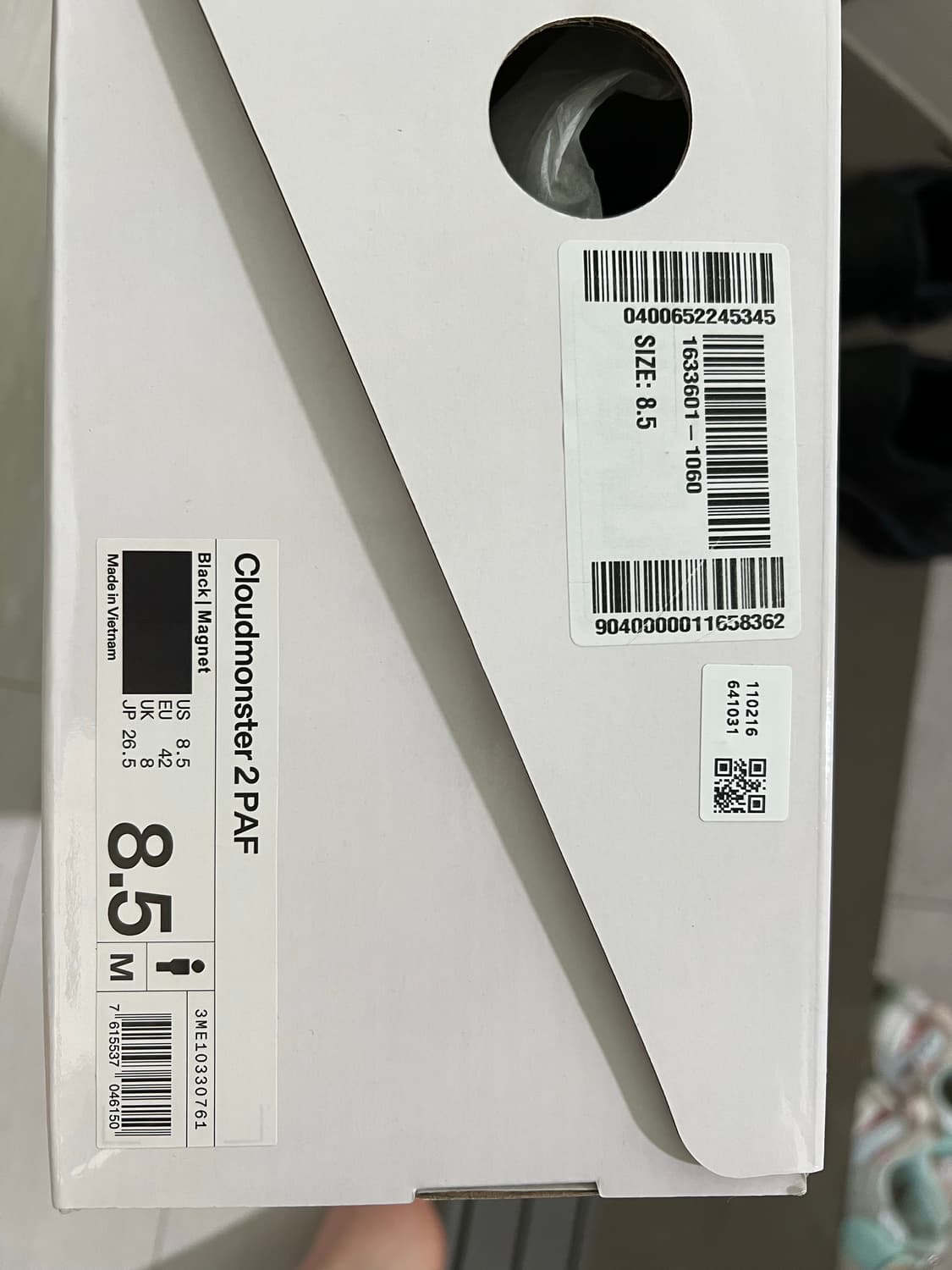 [265]온 러닝 x 파프 블랙 온파프 상품이미지10