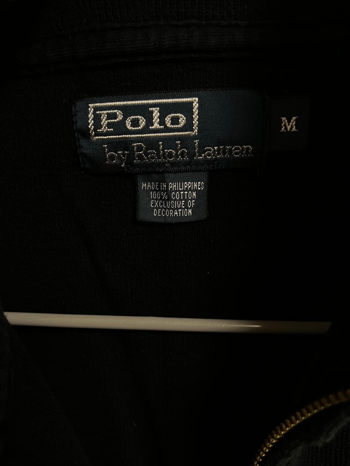 폴로 랄프로렌 레드포니 집업 블랙 상품이미지4