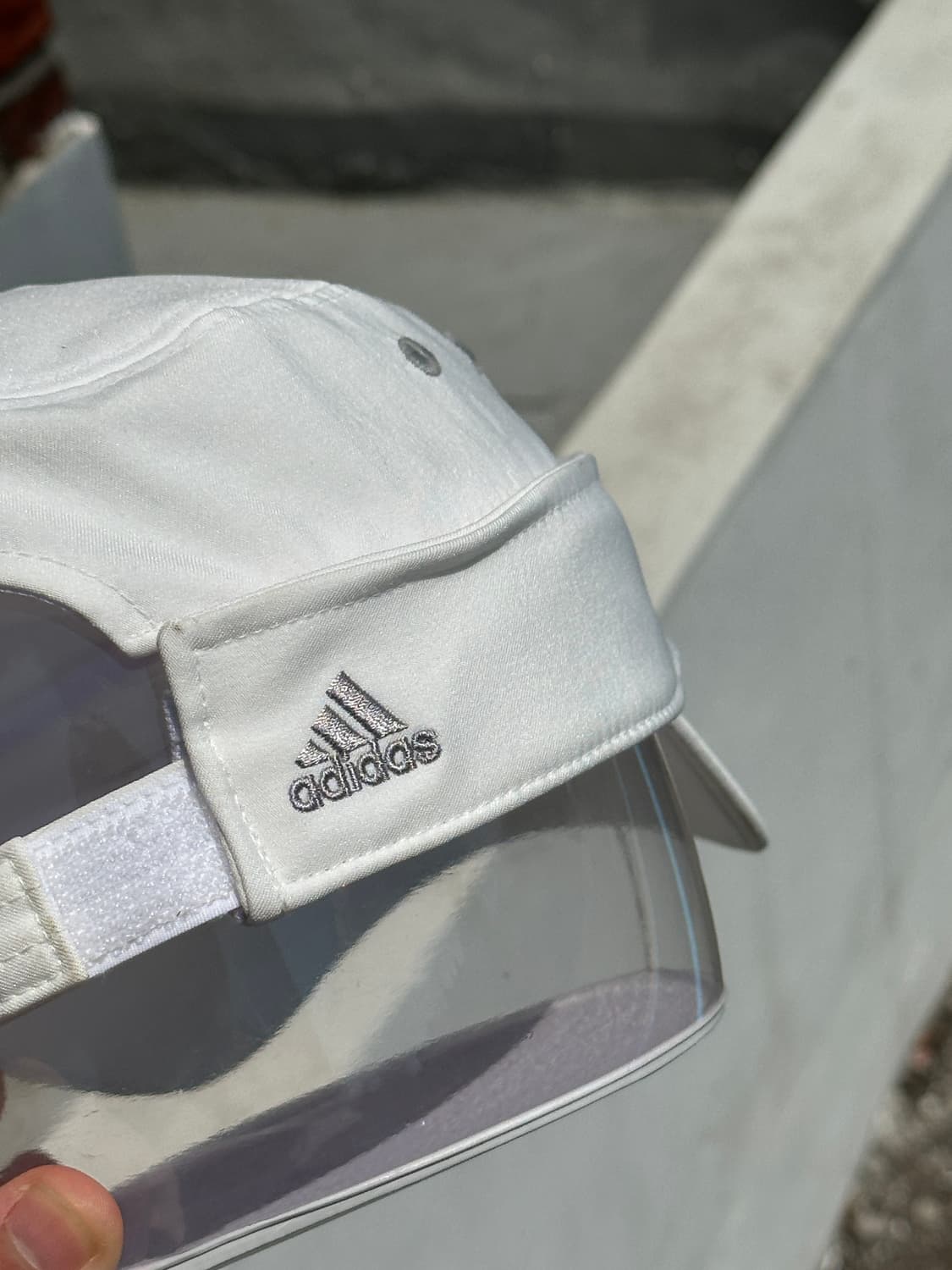 [M-L] 아디다스 adipure 화이트 골프 볼캡 모자 상품이미지5