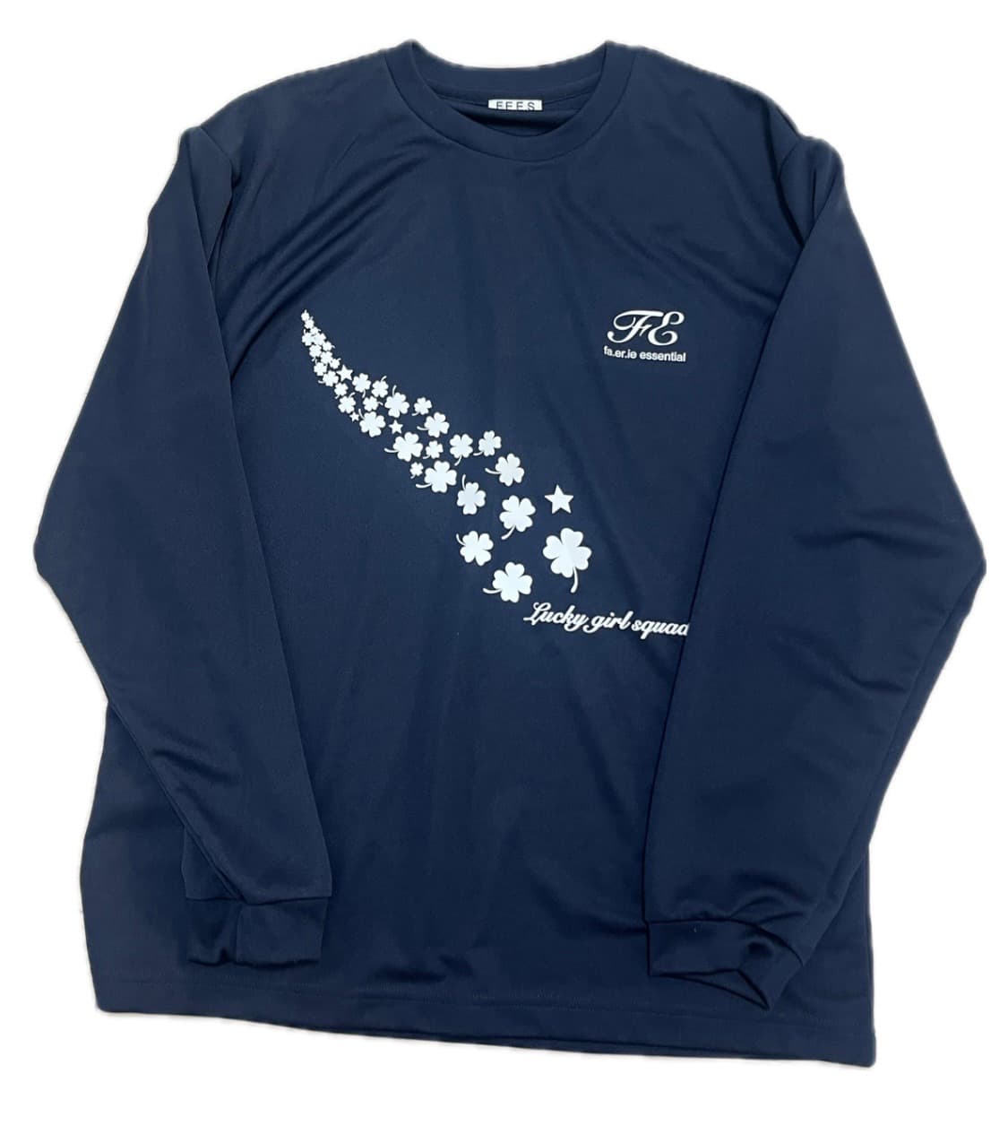 [F.E.E.S] lucky squad long top(navy) 상품이미지2