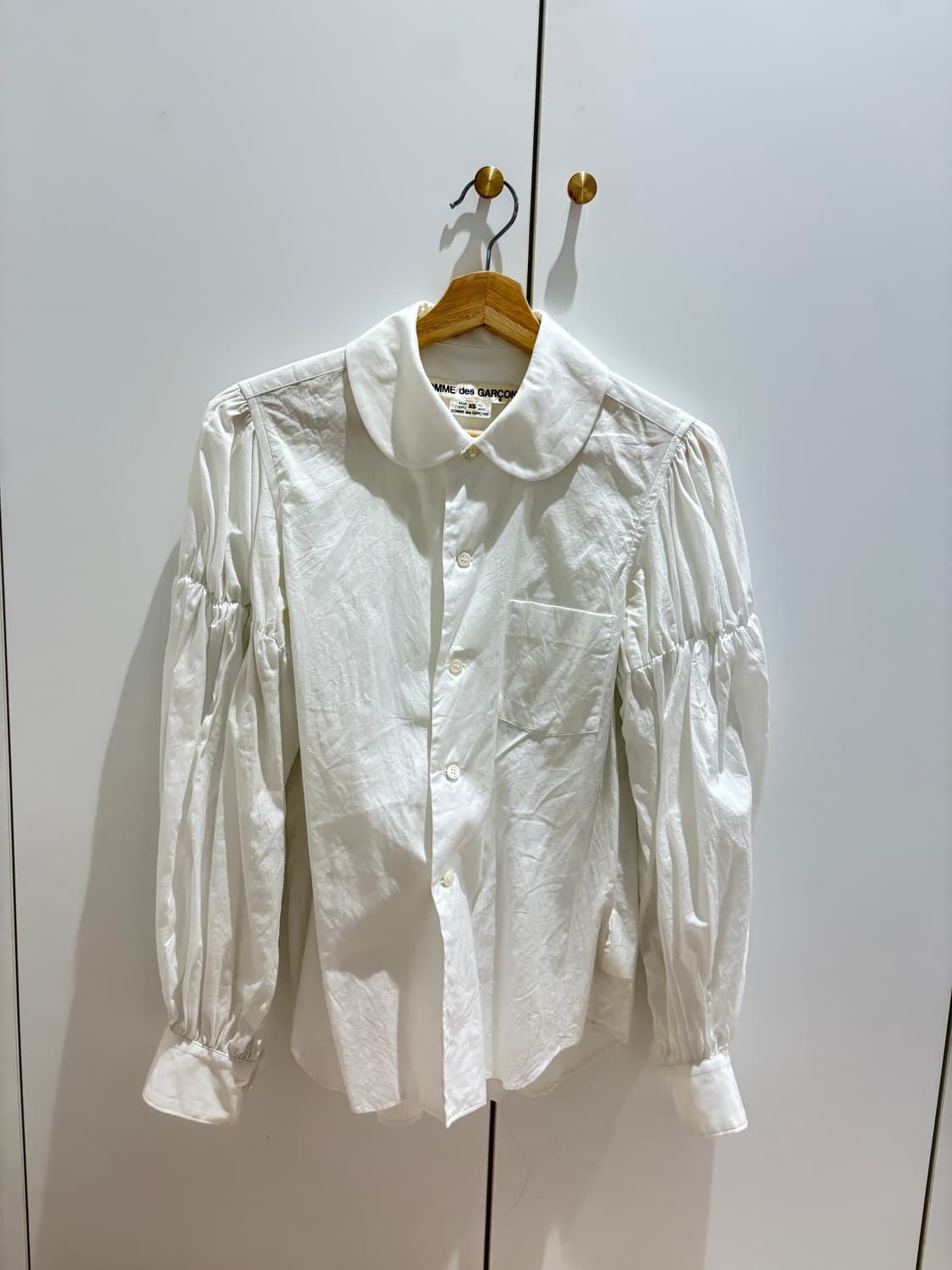 꼼데가르송 화이트셔츠 xs 상품이미지1