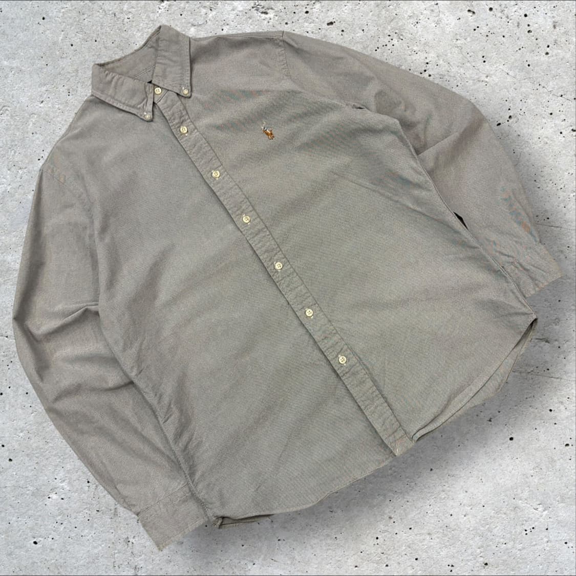 [M] 폴로 랄프로렌 클래식핏 셔츠 그레이 D16 상품이미지1