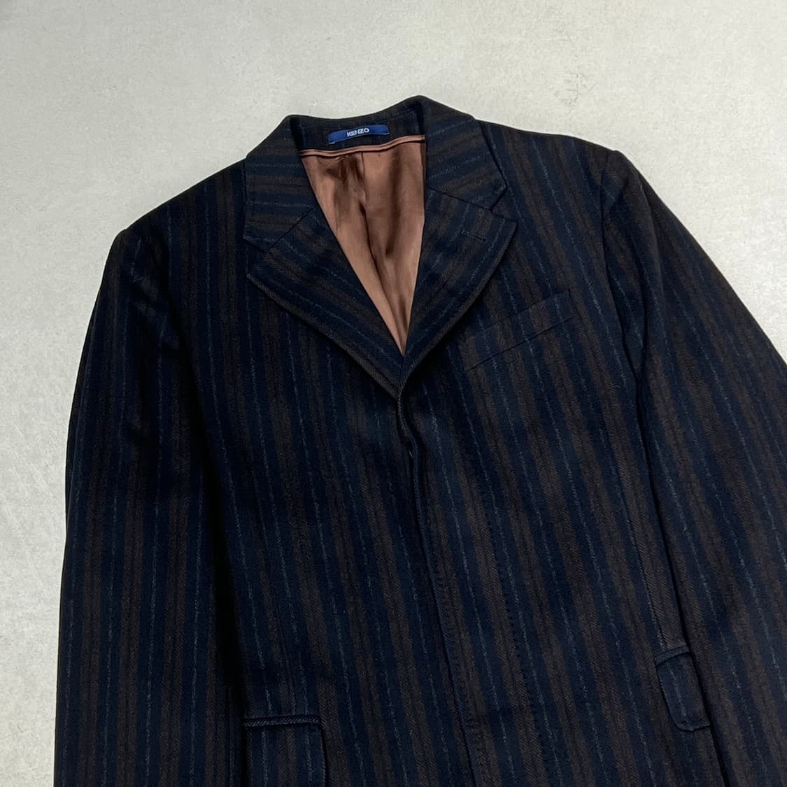 겐조 스트라이프 울코트 s09620 상품이미지4