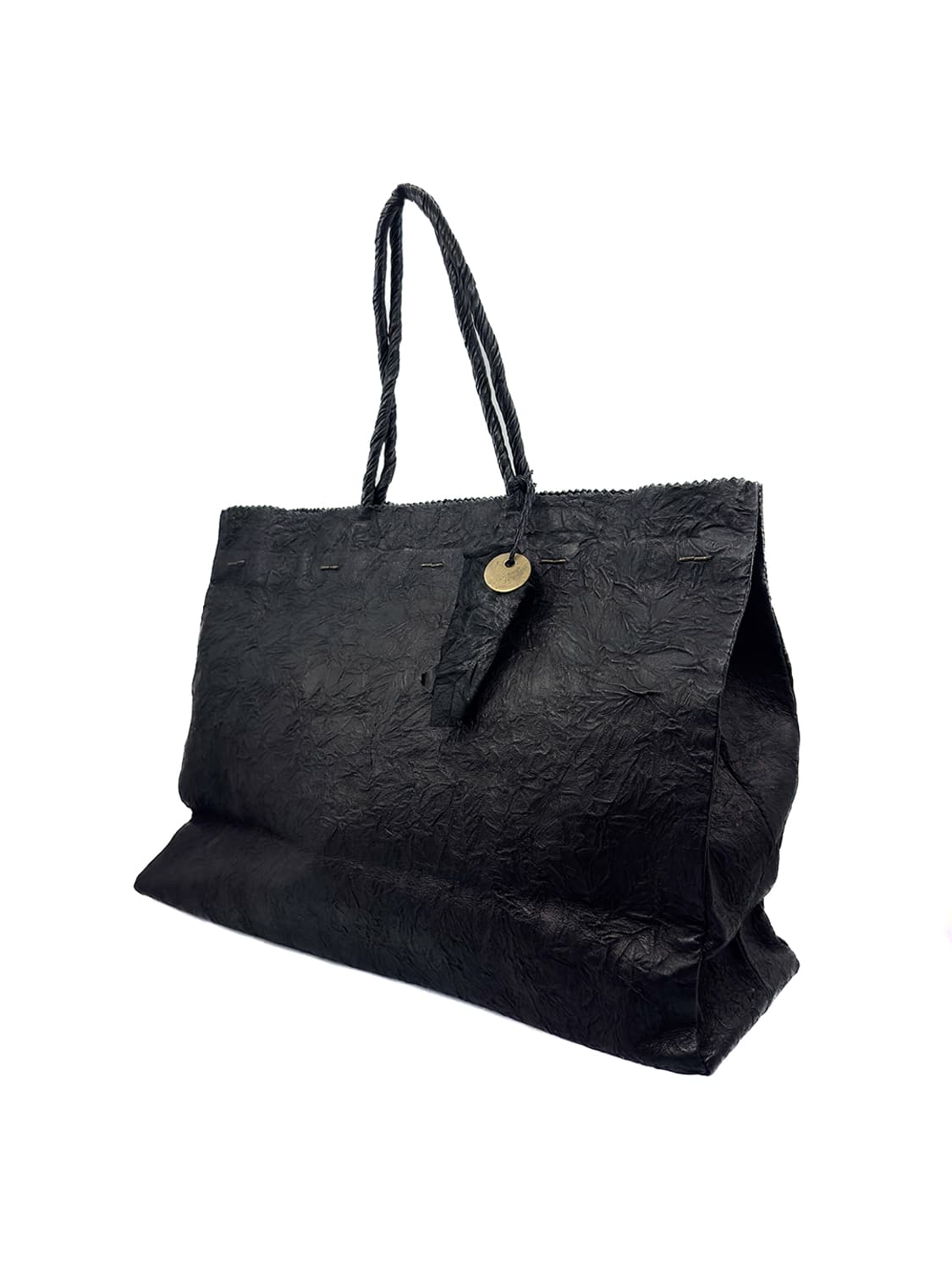 i ro se Crinkled Leather Tote Bag 상품이미지3