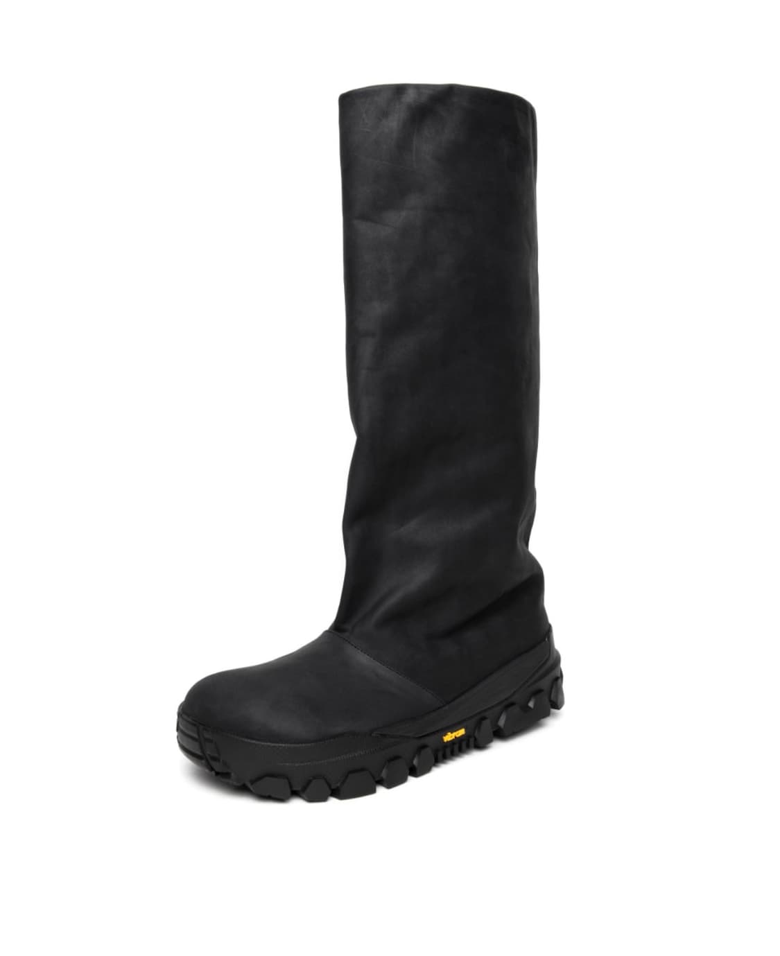 쓰리투에이티 VIBRAM GRUNGE LEATHER BOOTS BLACK 상품이미지1