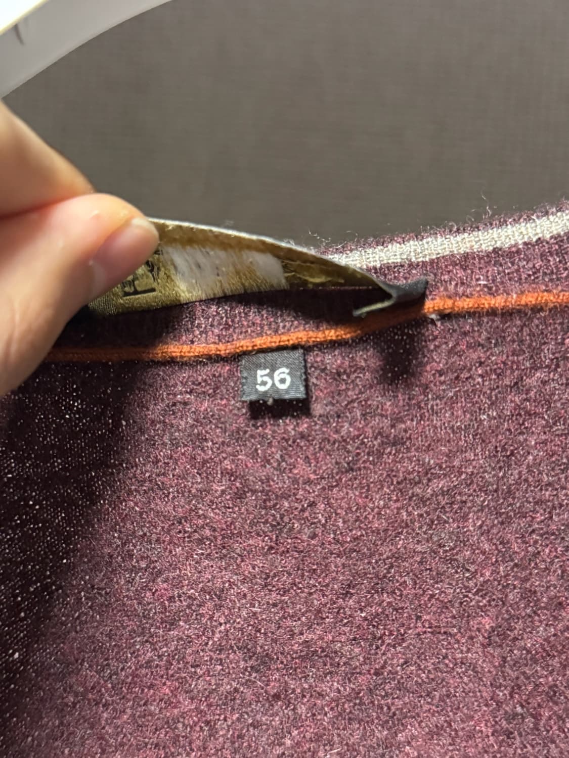 로로피아나 캐시미어 실크 혼방 가디건 버건디 56(100) 상품이미지6