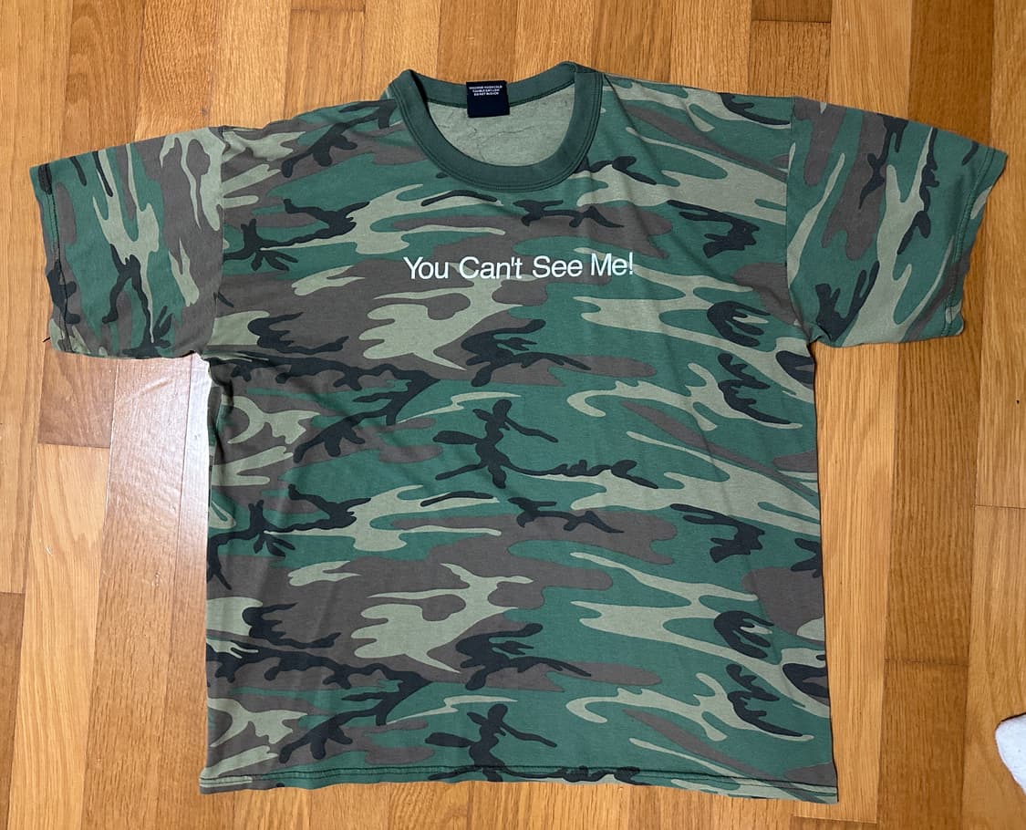 [XL] 로스코 you can see me 카모 티셔츠 상품이미지1