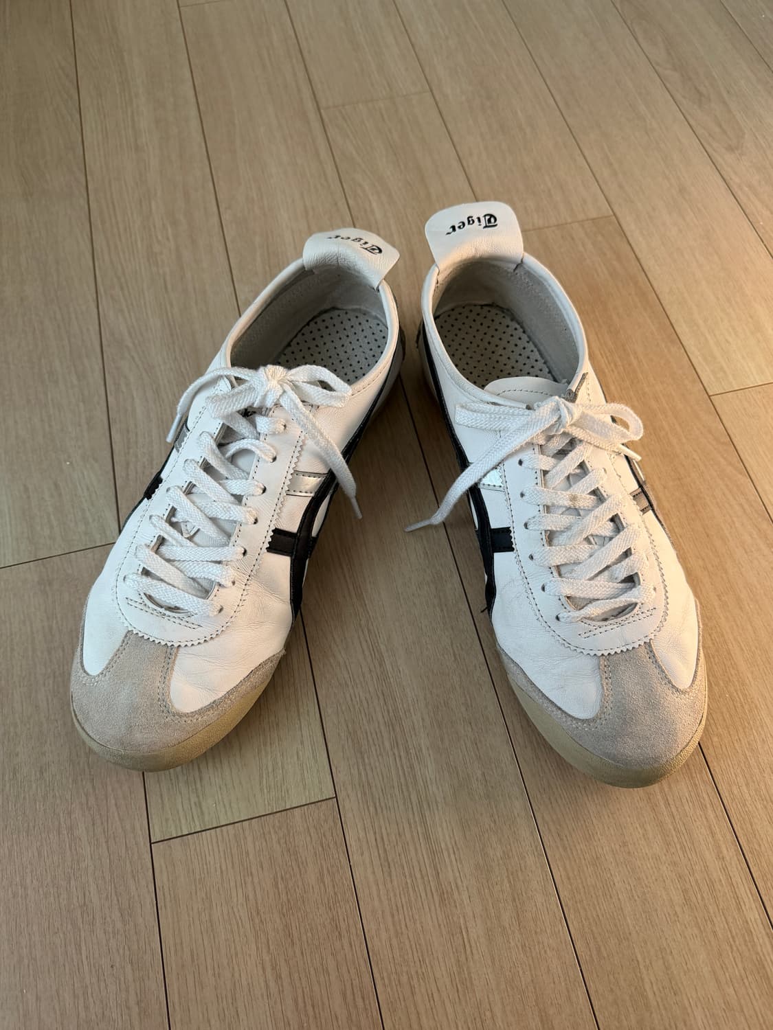 오니츠카 타이거 맥시코 66 빈티지 화이트 블랙 상품이미지2