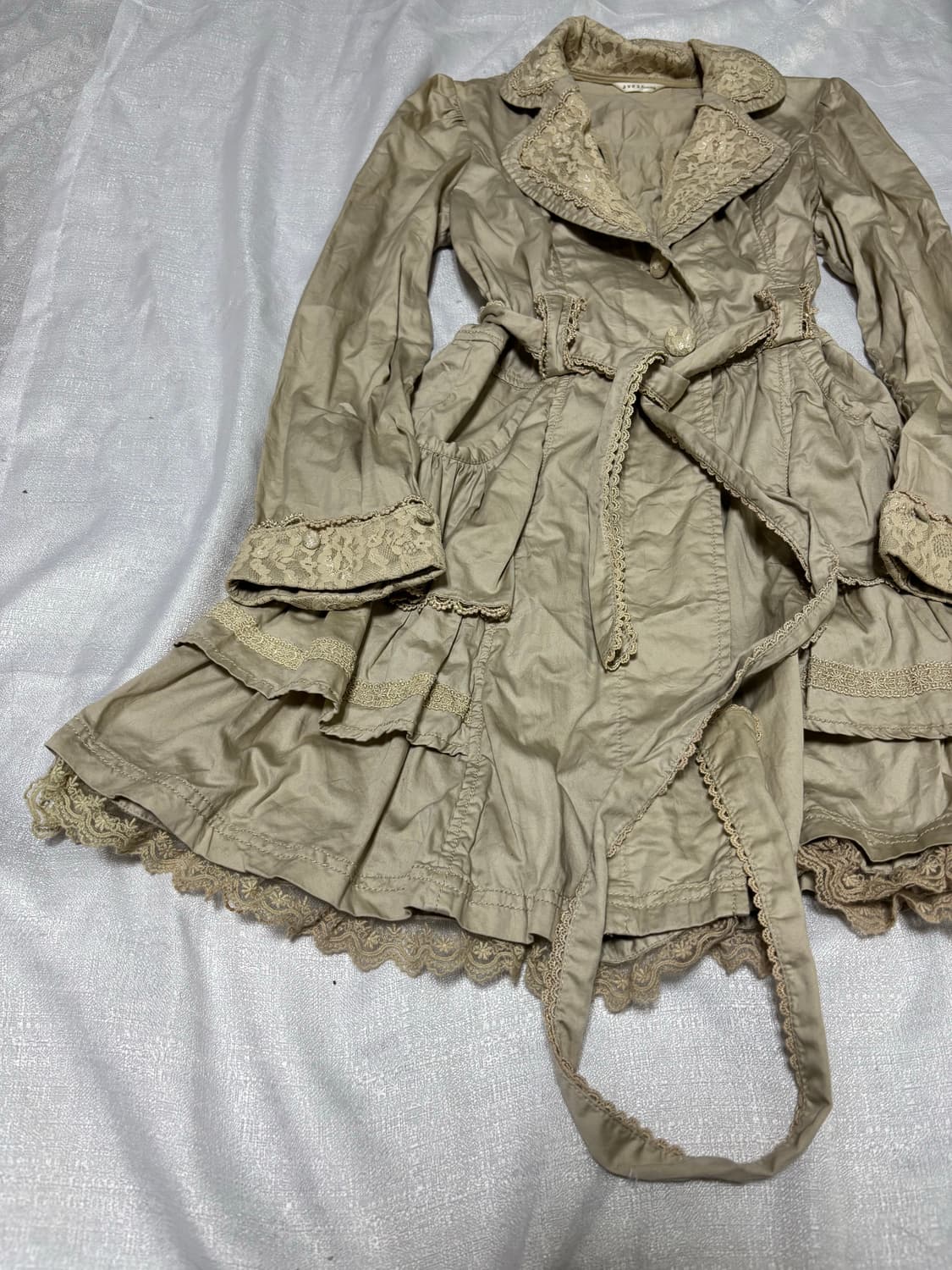 “Axes Femme” Frill Detail Dress 상품이미지3