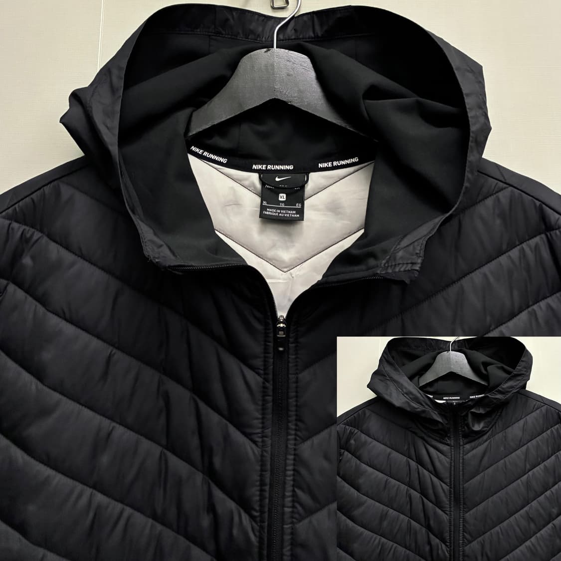 (L~XL)나이키 에어로레이어 러닝 후드 경량패딩 자켓 상품이미지3