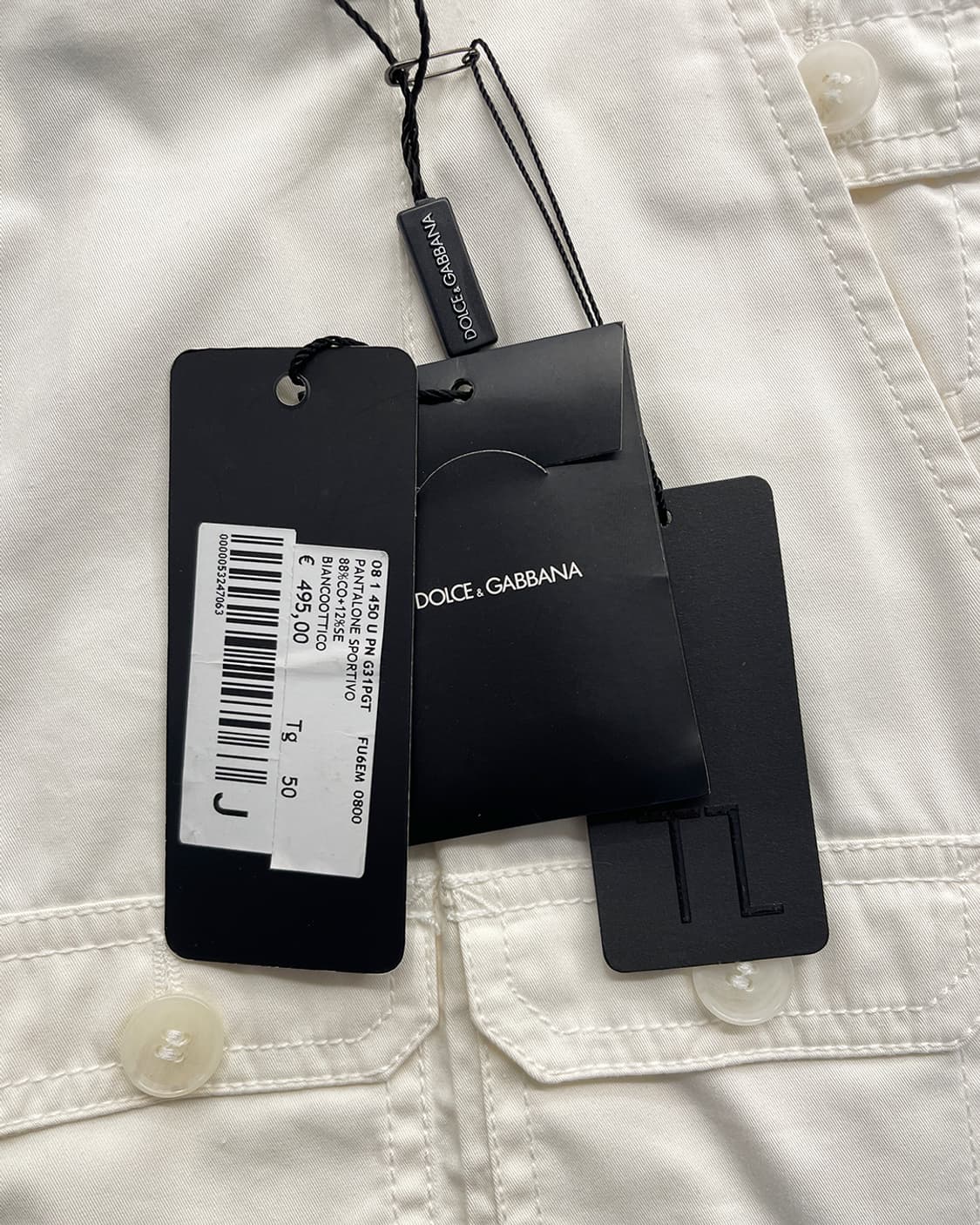 돌체앤가바나 08SS 멀티 포켓 치노팬츠 상품이미지9