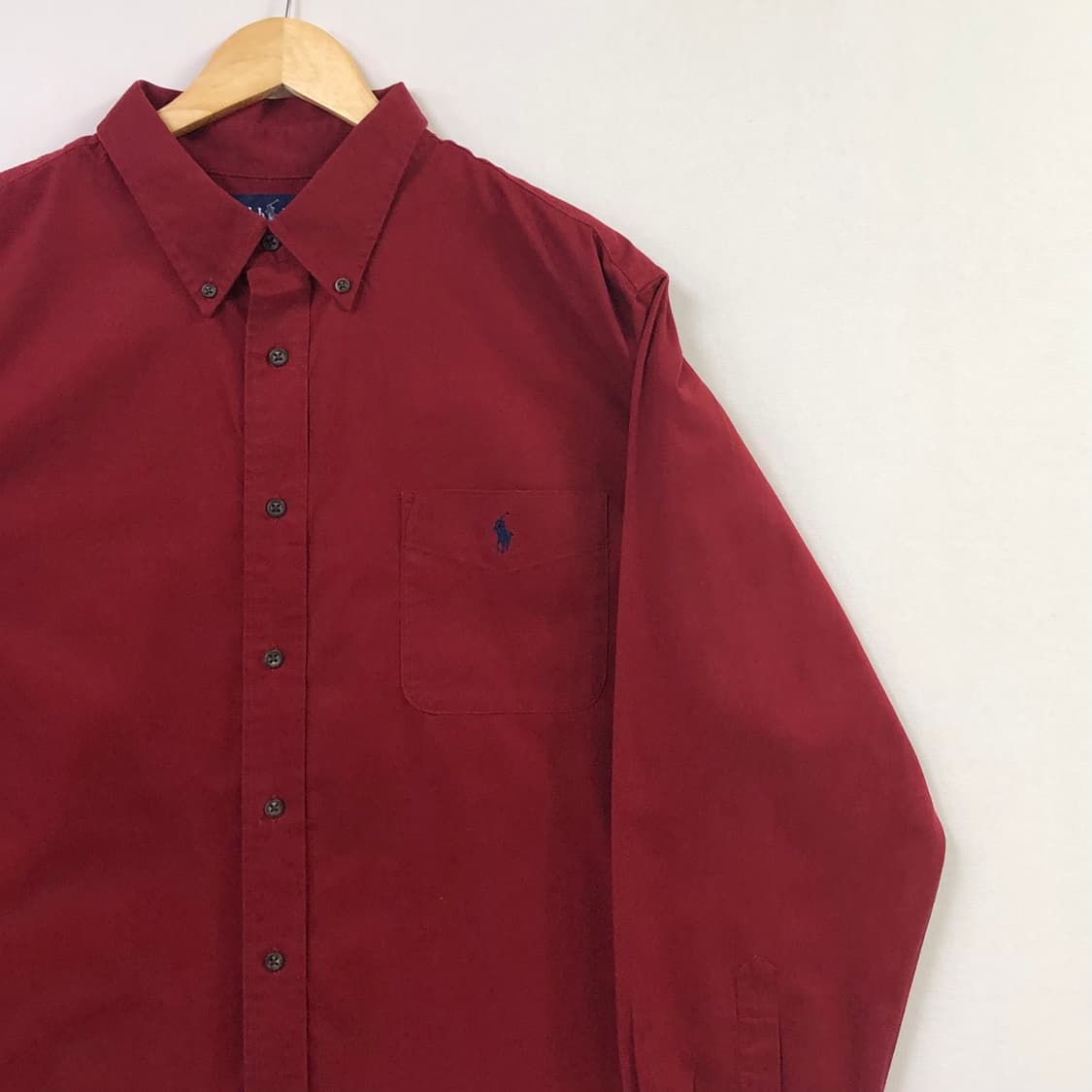 Xxl 폴로 솔리드코튼 셔츠 상품이미지1