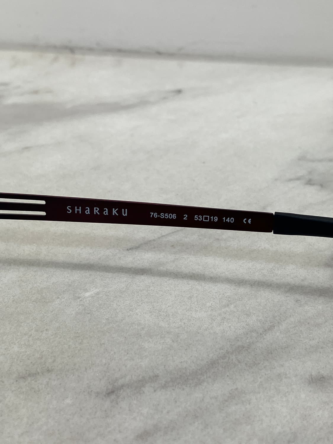 사라쿠 SHARAKU 엔틱 레드 스퀴벌 메탈테 안경 상품이미지8