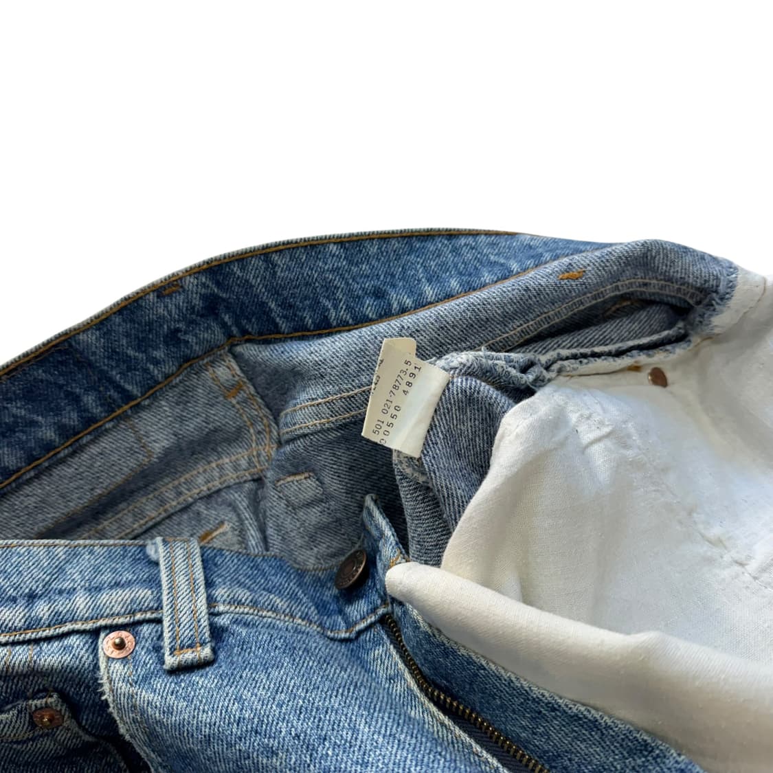 [33] 90's 리바이스 550 데님 청바지 USA [LV1279] 상품이미지4