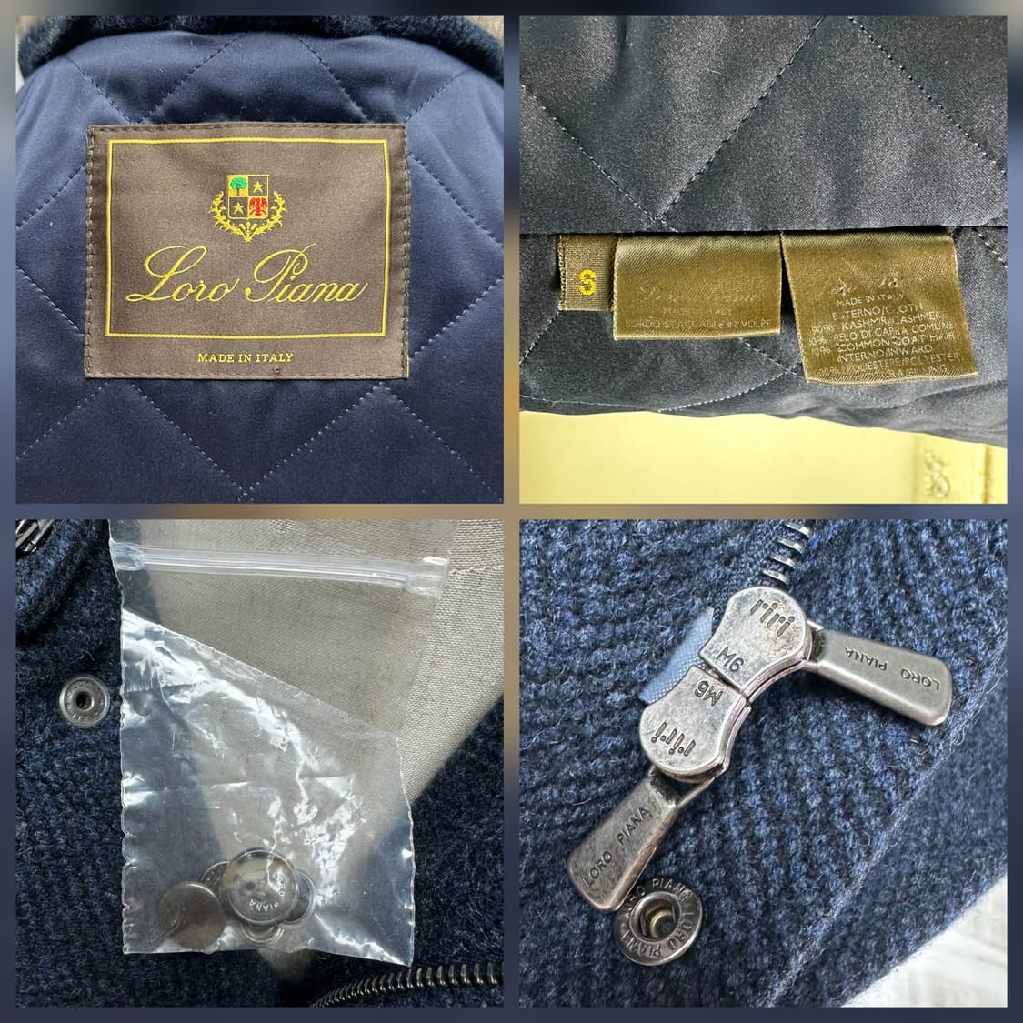 로로피아나 아이서 캐시미어 폭스퍼 코트 100사이즈 판매 상품이미지8