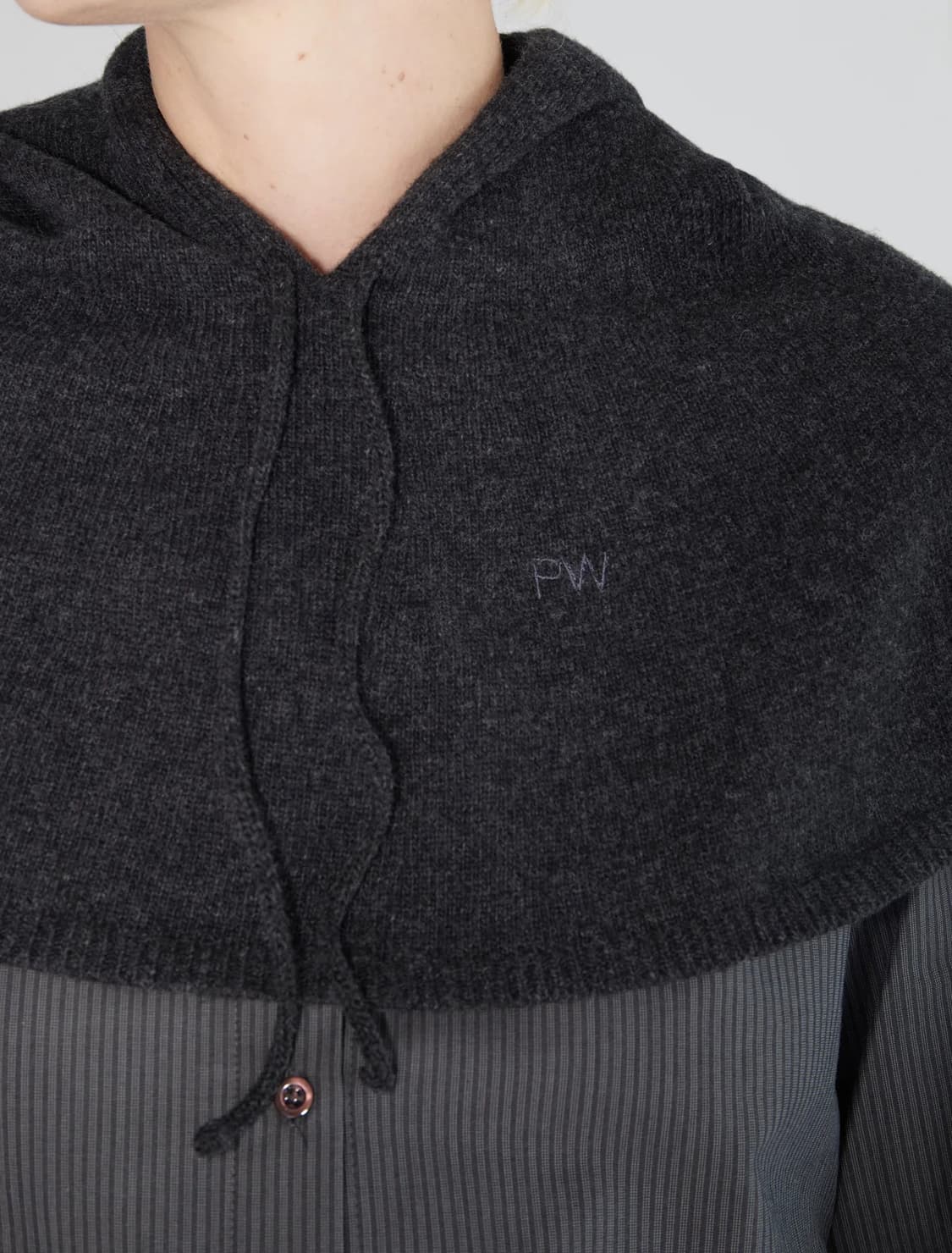 F/ 팔로마울 Lucia 후드 케이프 / 다크그레이 상품이미지3