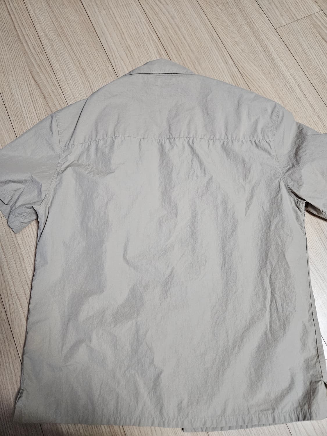 게스 남성 BOMBER JACKET반팔 카라 셔츠형 자켓L 상품이미지8