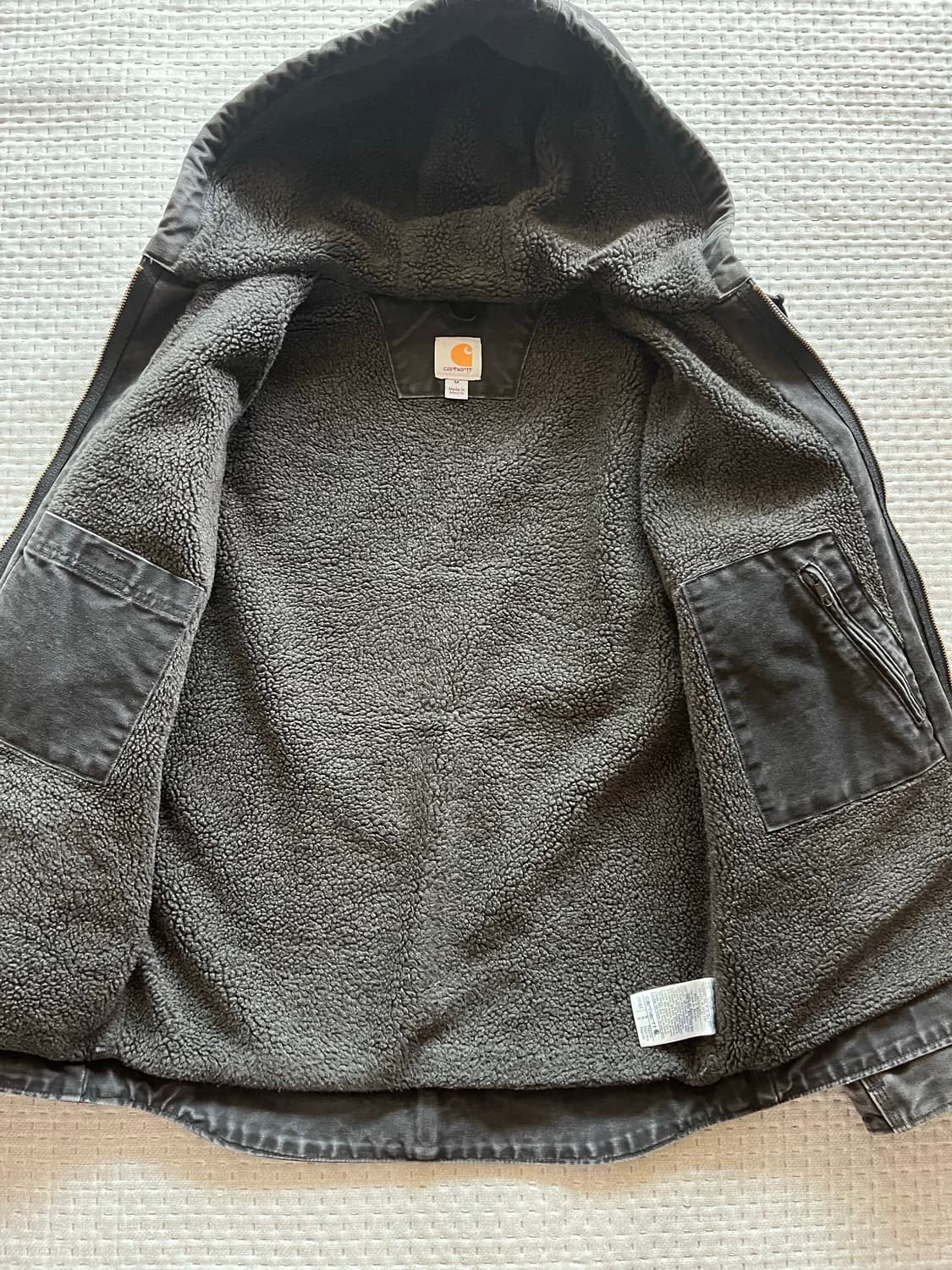 [M] 칼하트 j141 샌드스톤 덕 액티브 자켓 상품이미지4