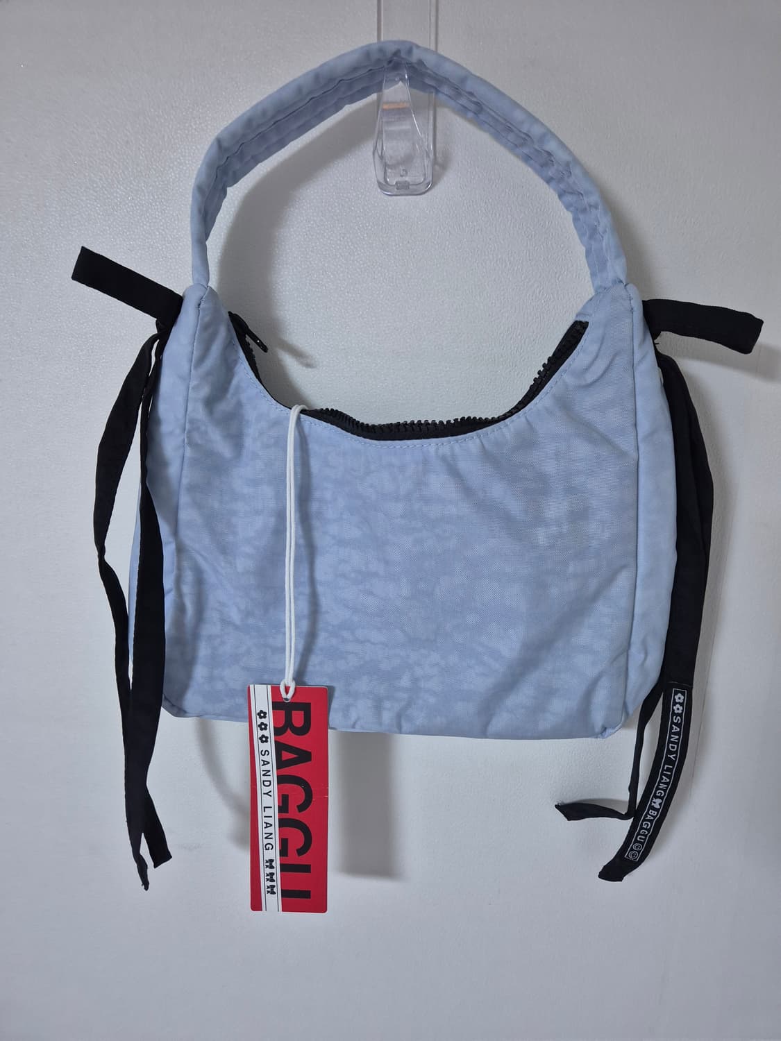 (새상품) 샌디리앙 바쿠보우 미니백 파우더블루 상품이미지5