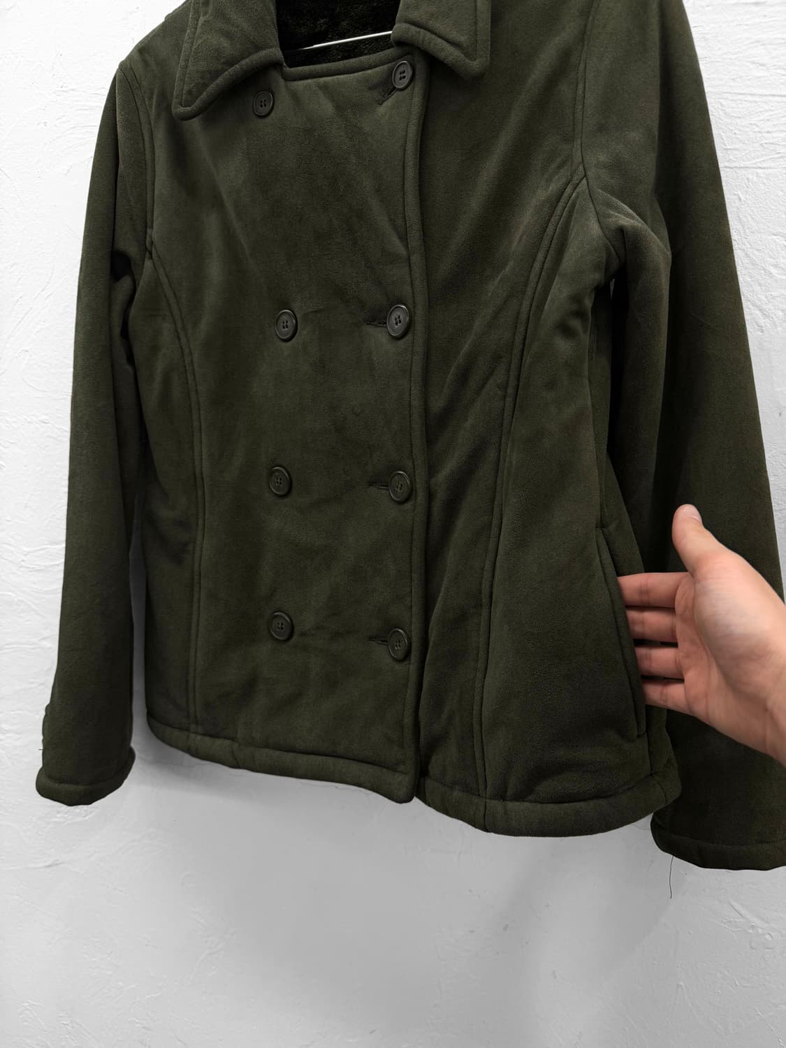 water back 더블 브레스트 무스탕 상품이미지2