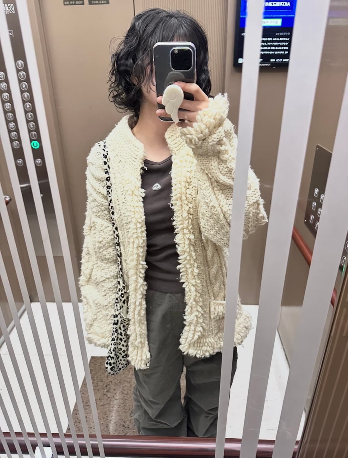 빈티지 니트아우터 상품이미지2