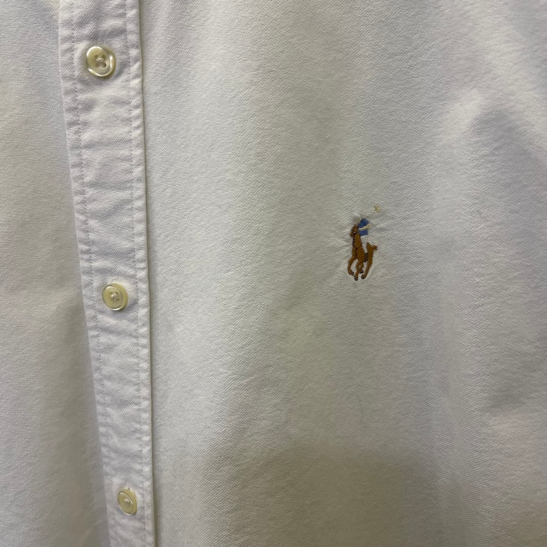 폴로 QR 신형 화이트셔츠 상품이미지3