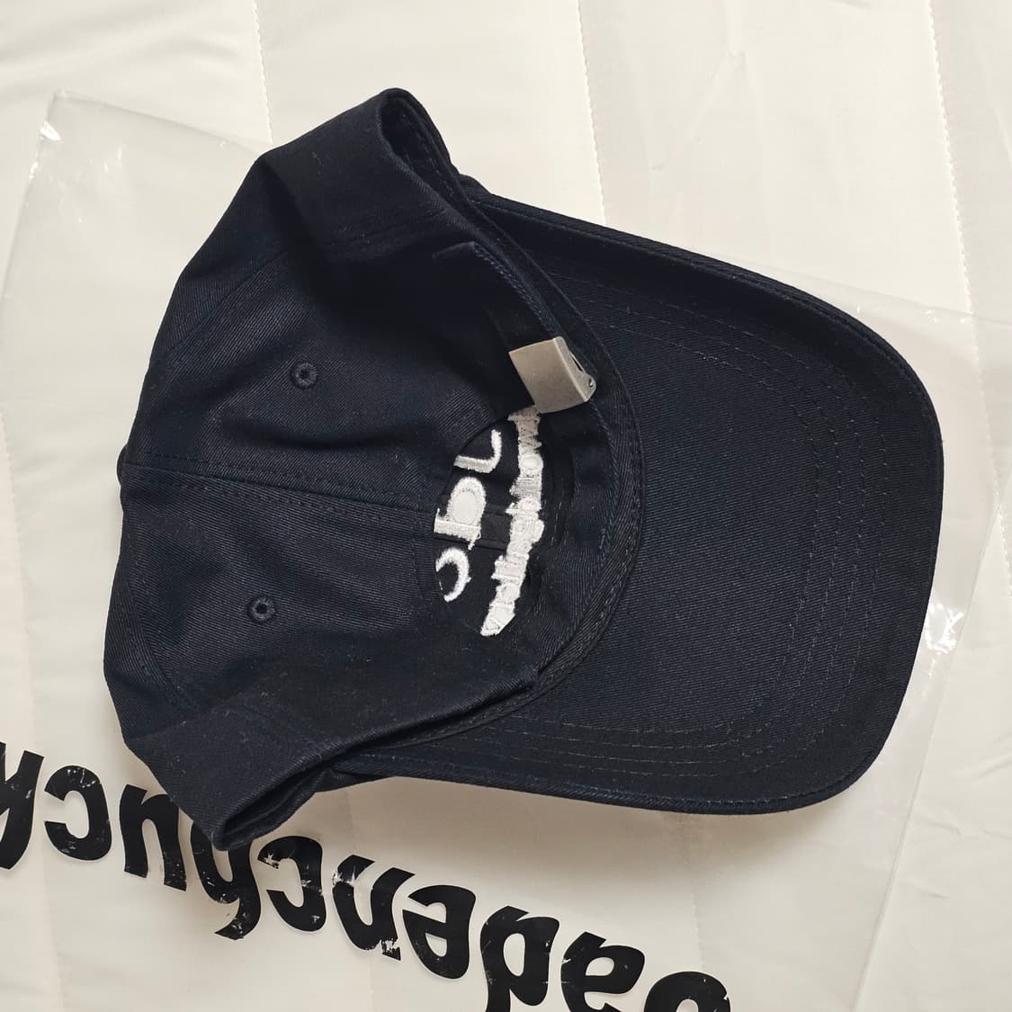 제이든척 jdc 자수 볼캡 모자 블랙 Mad world 2회착 공용 상품이미지8