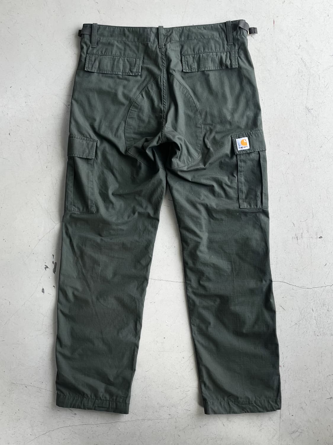 칼하트 W.I.P 에비에이션 카키 카고 팬츠 상품이미지6