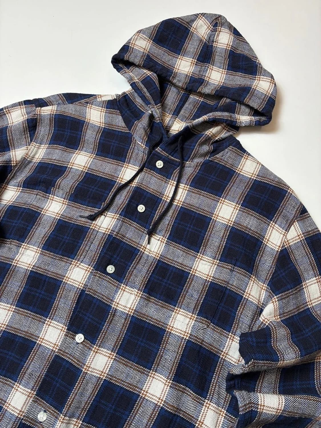 엑스라지 XLARGE 재팬 체크 후디 셔츠 PN8485 상품이미지2