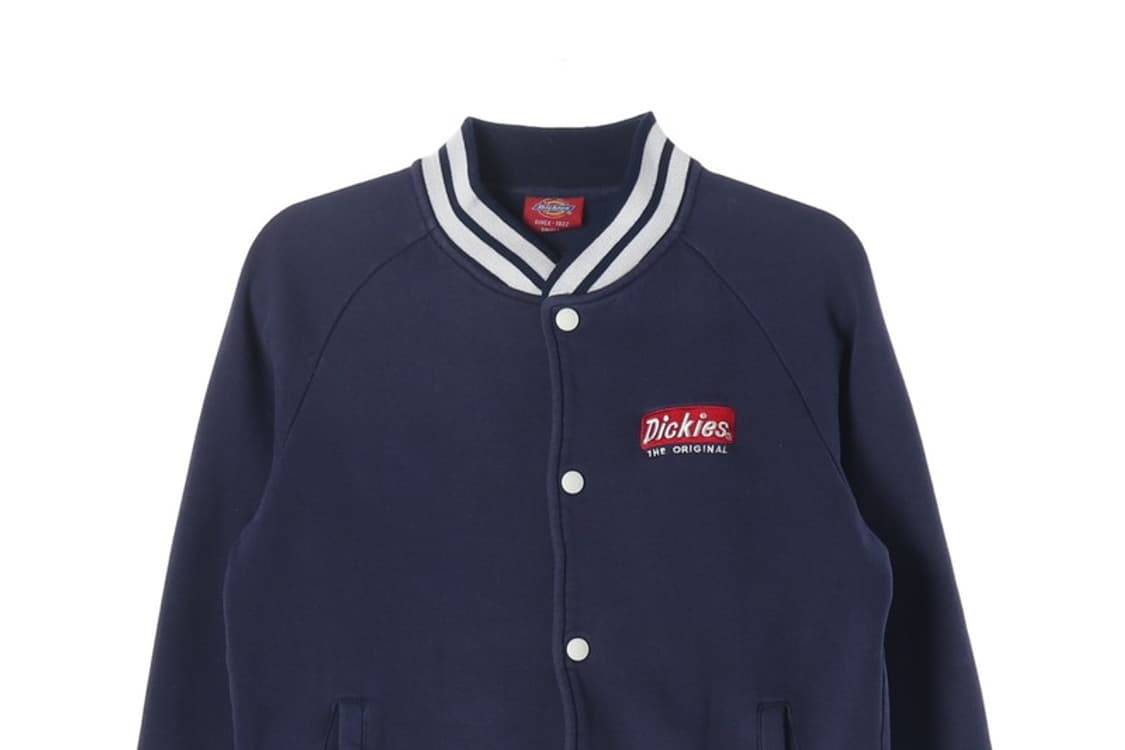 디키즈 로고 스웨트 바시티 자켓 S 상품이미지4