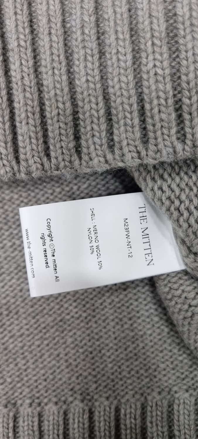 THE MITTEN 더 미튼 그레인 메리노 울 니트 Free _ 여성 상품이미지10